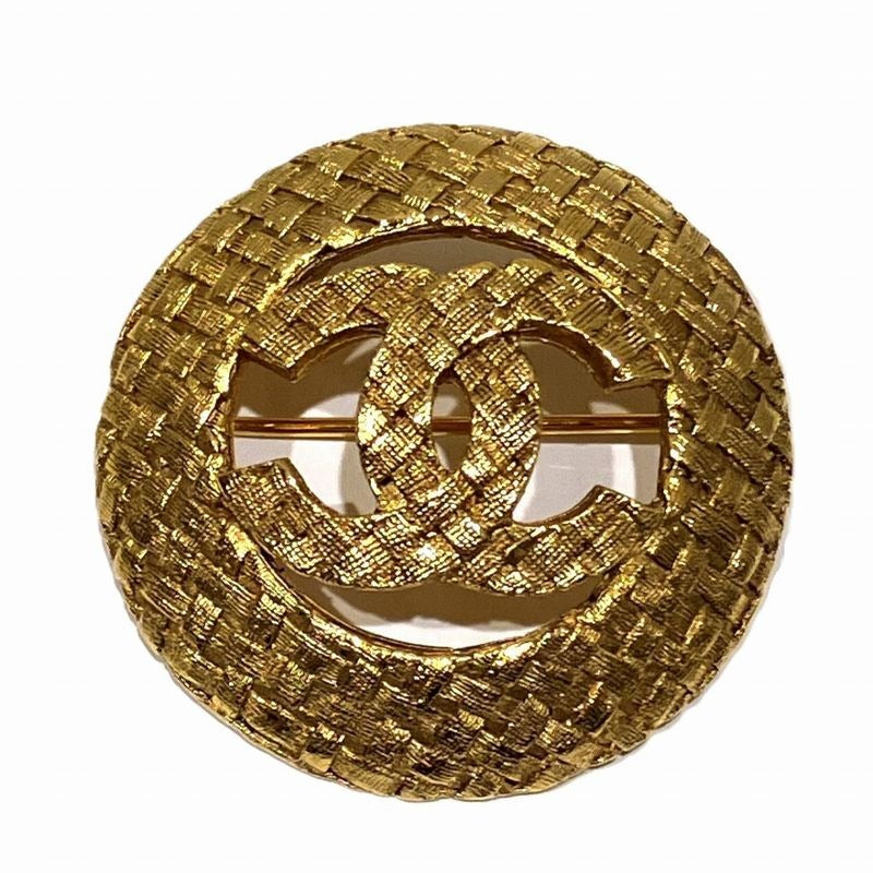 Chanel Vintage Brooch Accessories Total Weight 17 g GP — view 2