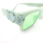 Louis Vuitton Montgomery Sunglasses Pastel Green Lens Eyewear — view 8