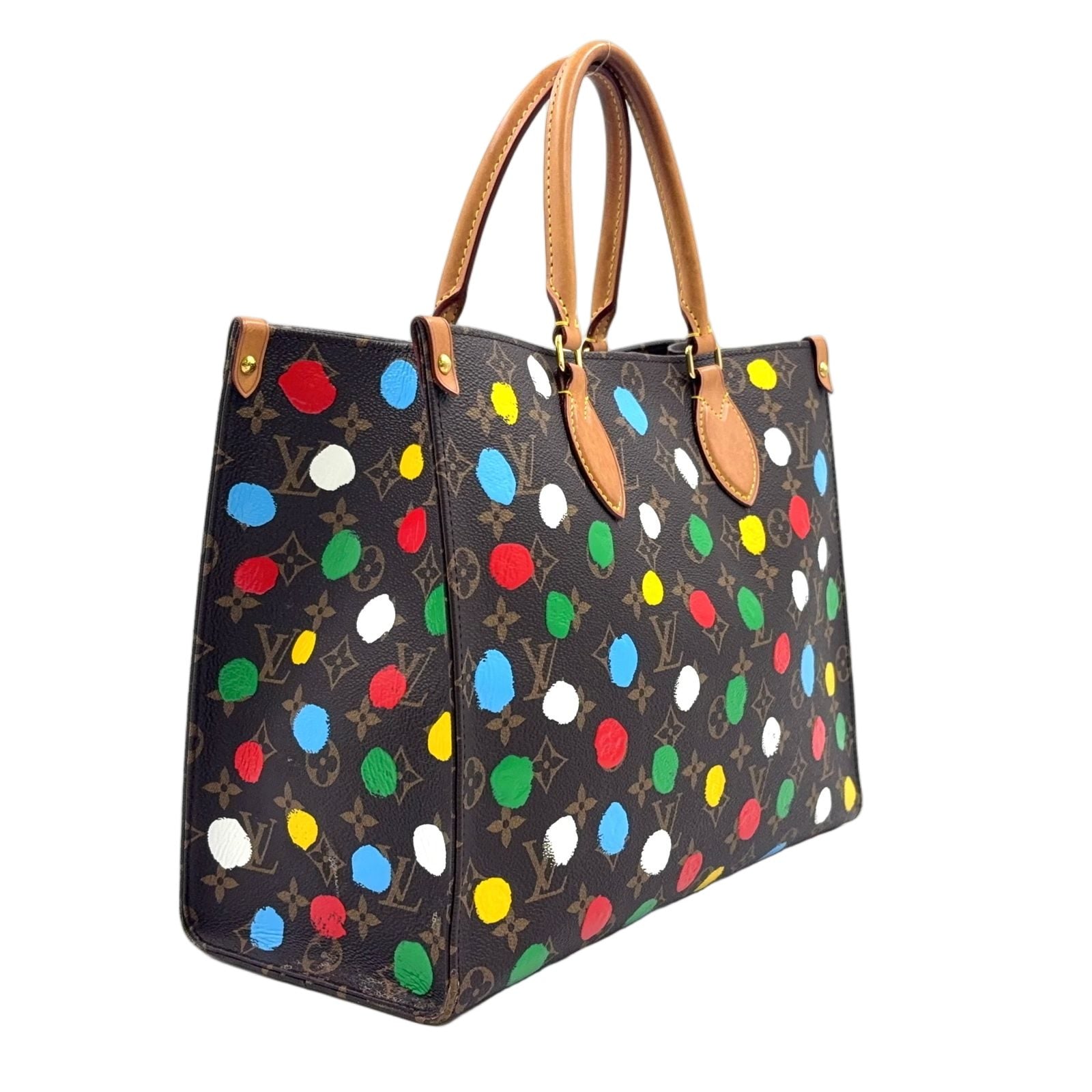 Louis Vuitton On The Go MM Monogram Yayoi Kusama Collaboration — view 2