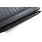 Prada Long Wallet Men Leather Black 2 Mv836 Portafverticale Saffiano — view 7