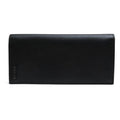 Prada Long Wallet Men Leather Black 2 Mv836 Portafverticale Saffiano