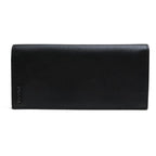 Prada Long Wallet Men Leather Black 2 Mv836 Portafverticale Saffiano