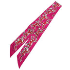 Hermes Twilly Chevaux En Liberte Freedom Horse Scarf Aq7727