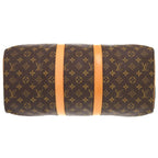 Louis Vuitton Keepall Bandouliere 45 Monogram Boston Bag 0600 — view 3