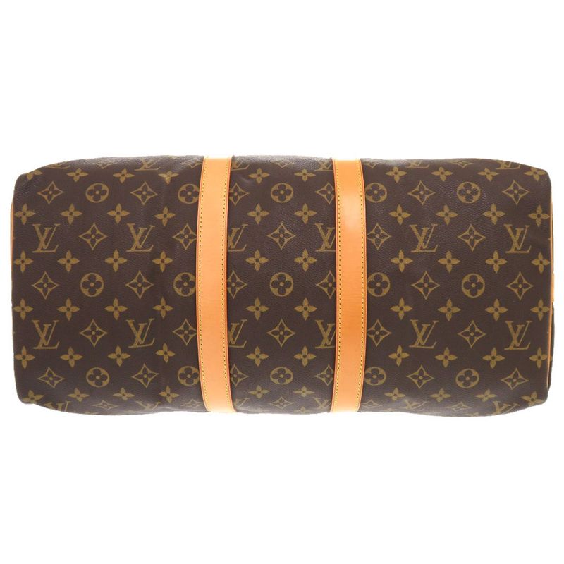 Louis Vuitton Keepall Bandouliere 45 Monogram Boston Bag 0600 — view 3