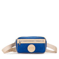 Gucci GG Nylon Off the Grid Belt Bag Blue Beige