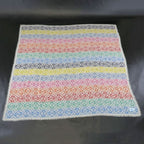 Loewe Multicolor Striped Linen and Cotton Blend Shawl
