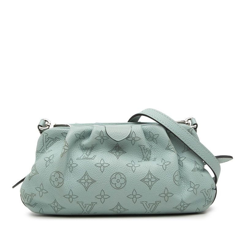 Louis Vuitton Mahina Scala Mini Crossbody Shoulder Bag Veil Ragn Blue Leather