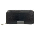 Louis Vuitton Epi Zippy Wallet Round Zipper Long Black