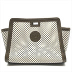 Fendi Peekaboo Defender Mesh Bag Cover Bag Brown