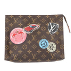 Louis Vuitton Poche Toilette Monogram World Tour Clutch Bag — view 2