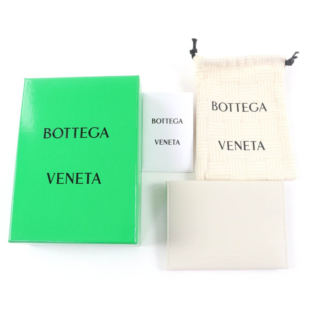 Bottega Veneta Log Leather Card Holder — view 2