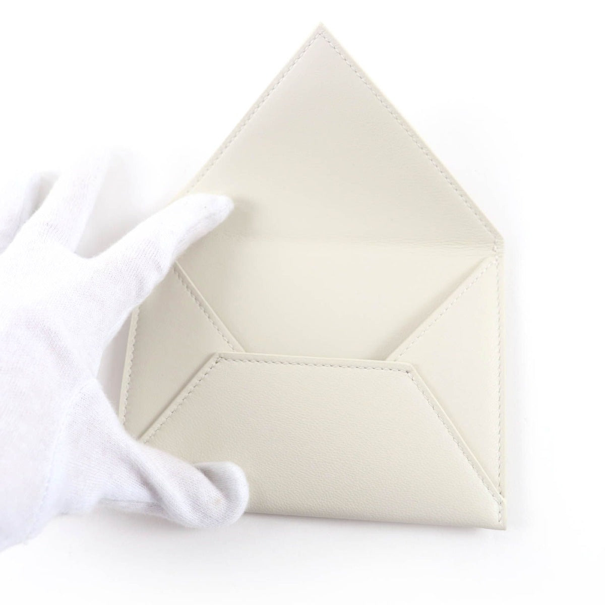 Bottega Veneta Log Leather Card Holder — view 6