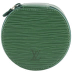 Louis Vuitton Ecrin Bijou 12 Jewelry Case Pouch Epi Leather Borneo Green