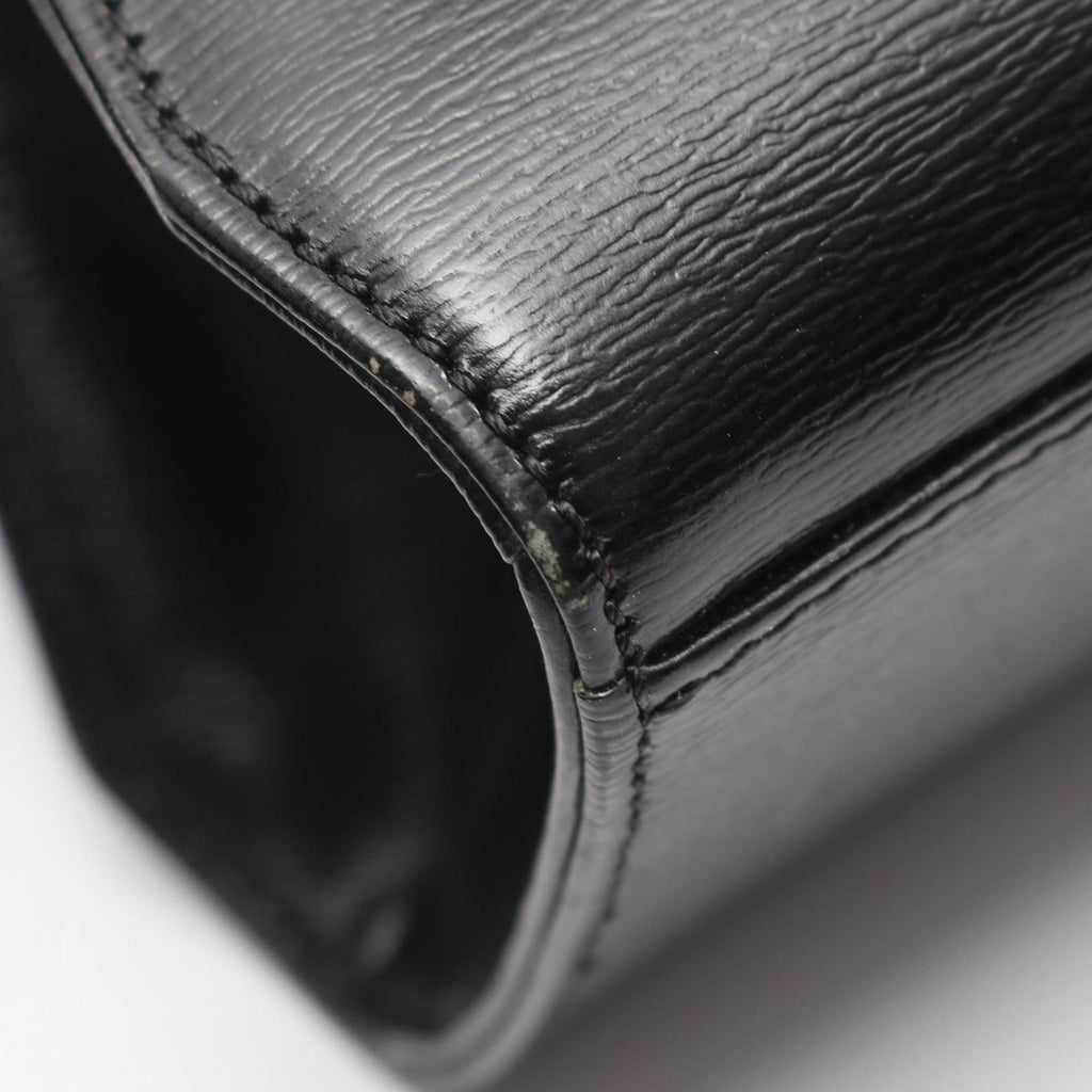 Dior Handbag CD Logo Black Leather — view 5