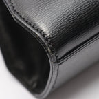 Dior Handbag CD Logo Black Leather — view 5