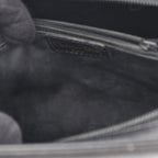 Dior Handbag CD Logo Black Leather — view 7