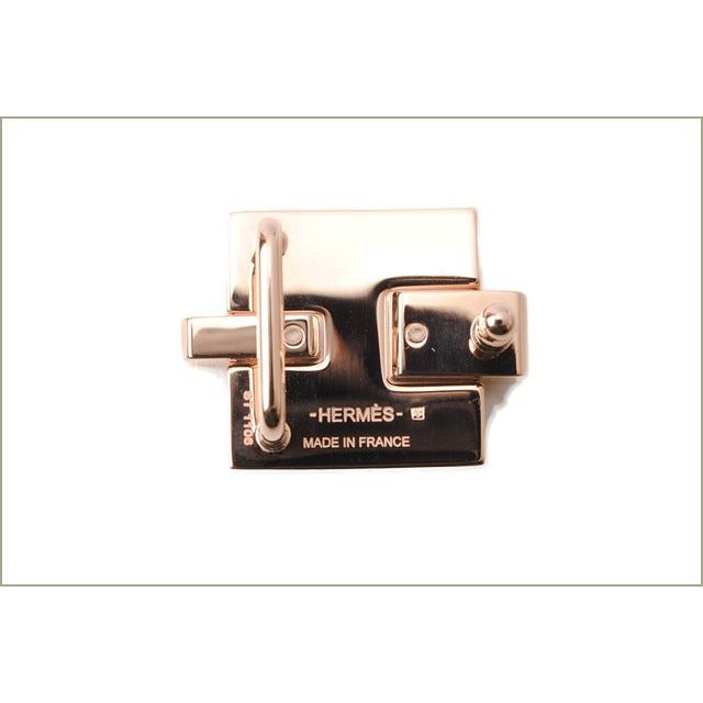 Hermes Belt Reversible Irene 95 Black Brown Swift Epson Rose — view 3