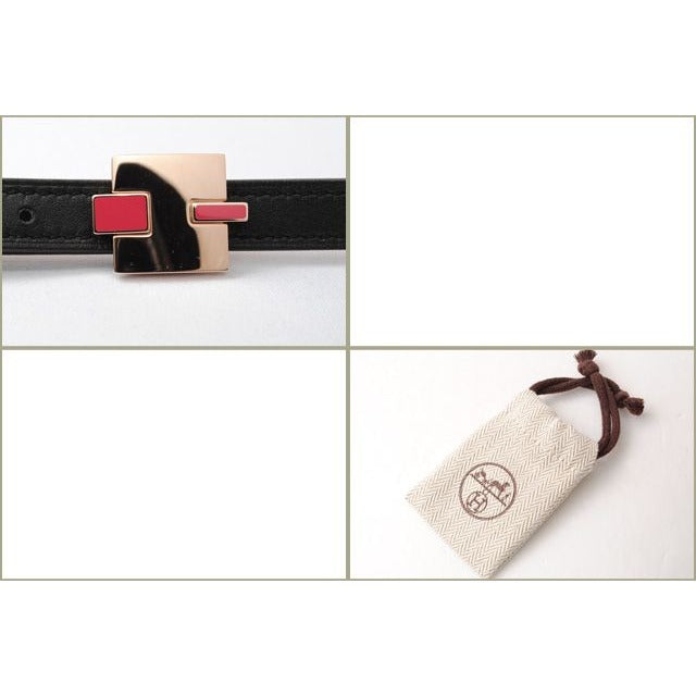 Hermes Belt Reversible Irene 95 Black Brown Swift Epson Rose — view 5