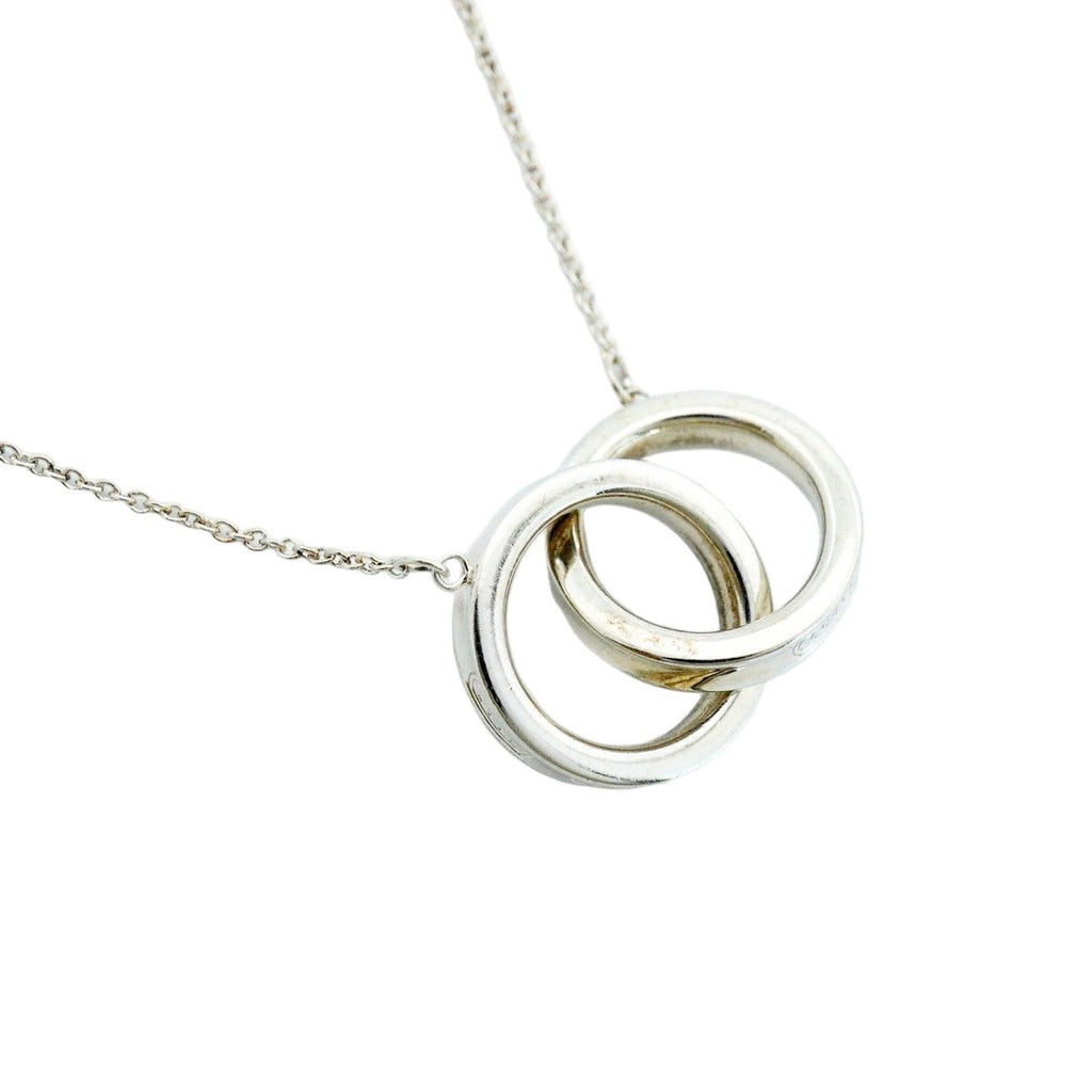 Tiffany & Co Necklace Interlocking Silver — view 2