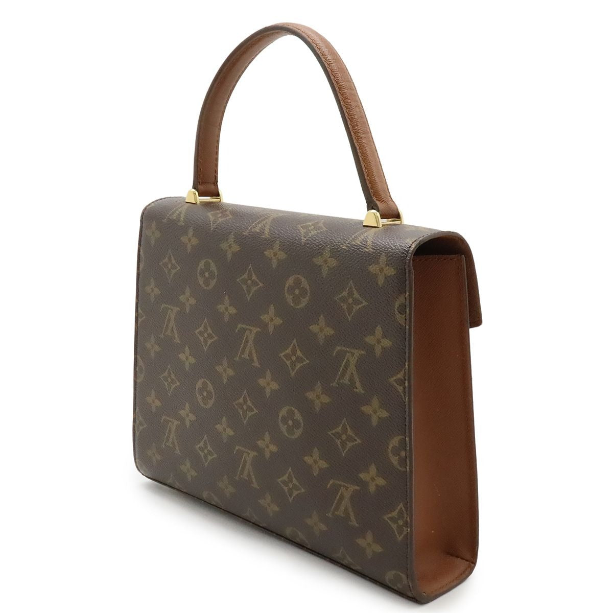 Louis Vuitton Monogram Malesherbes Handbag Flap Bag — view 2