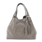 Gucci Soho Interlocking Leather Tote Hand