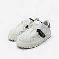 Christian Dior-id Sneakers Shoes Leather Rubber White Black Logo Velcro