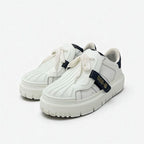 Christian Dior-id Sneakers Shoes Leather Rubber White Black Logo Velcro