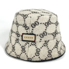 Gucci Hat Double G Wool Black