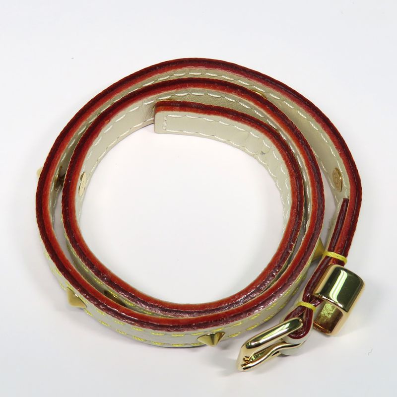 Louis Vuitton Bracelet Suhali Double Tour Bronze Ivory — view 6