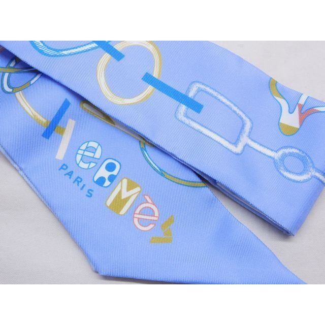 Hermes Twillye Scarf Do Re Boucles S 100% Silk — view 2