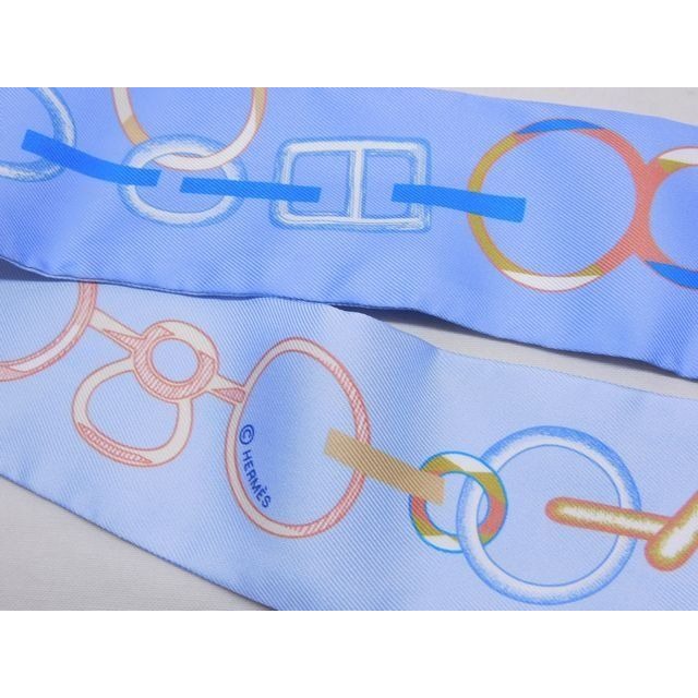 Hermes Twillye Scarf Do Re Boucles S 100% Silk — view 3