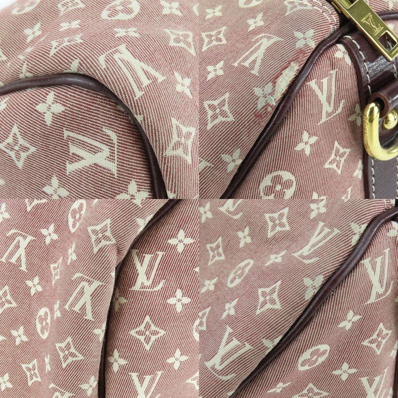 Louis Vuitton Handbag Speedy 30 Bandouliere Monogram Mini Lin Sepia — view 3