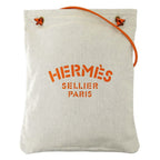 Hermes Bag Shoulder Aline Gm Toile Chevron Natural Orange