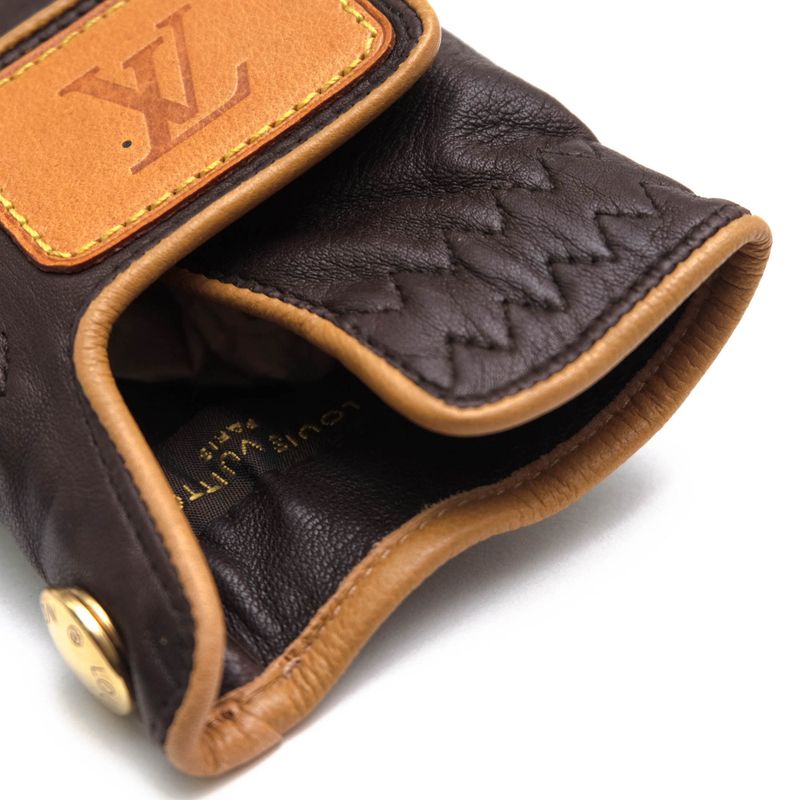 Louis Vuitton Accessories Women Leather Dark Brown Golf — view 6