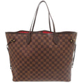 Louis Vuitton Neverfull GM Damier Brown Tote Bag 0434