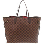 Louis Vuitton Neverfull GM Damier Brown Tote Bag 0434