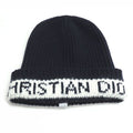 Dior Logo Knit Cap Navy 31 Noe714 Ixgh