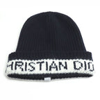 Dior Logo Knit Cap Navy 31 Noe714 Ixgh