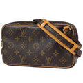 Louis Vuitton Pochette Marly Bandouliere Crossbody Shoulder Bag Monogram Brown