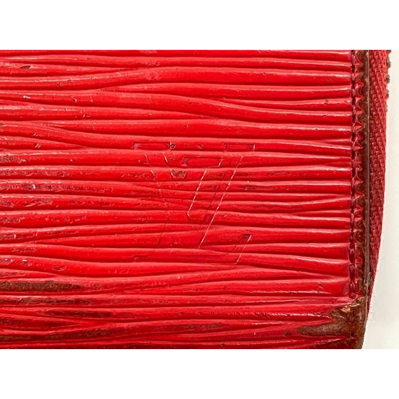 Louis Vuitton Epi Zippy Wallet Round Zip Long Coclico Red — view 7