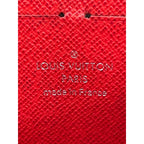 Louis Vuitton Epi Zippy Wallet Round Zip Long Coclico Red — view 9