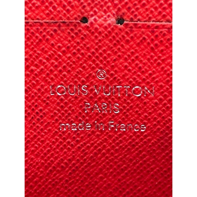 Louis Vuitton Epi Zippy Wallet Round Zip Long Coclico Red — view 9