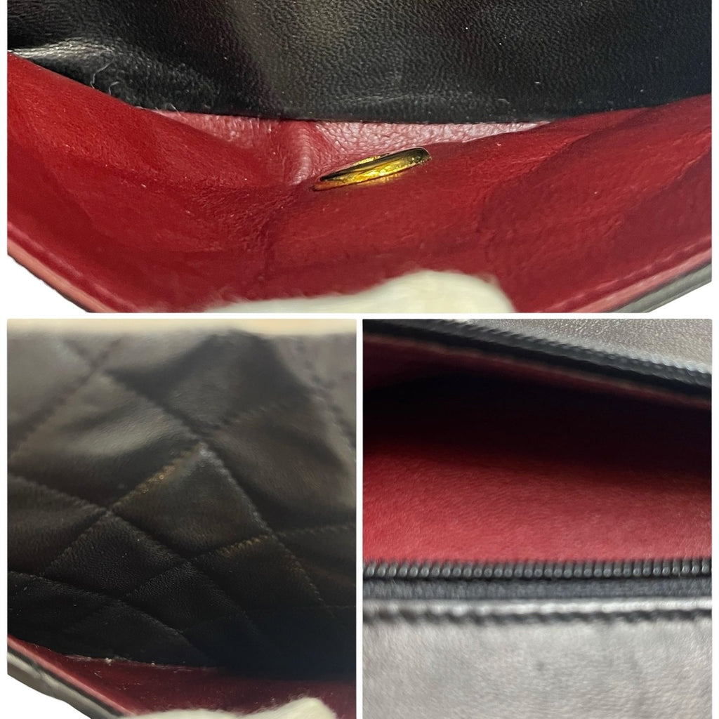 Chanel Shoulder Bag Quilted Double Flap Lambskin — view 5