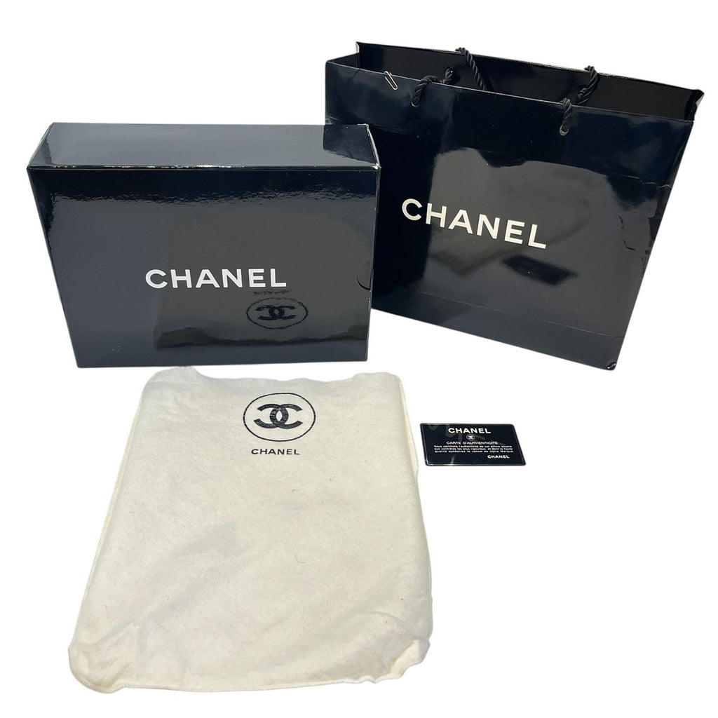 Chanel Shoulder Bag Quilted Double Flap Lambskin — view 9