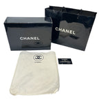 Chanel Shoulder Bag Quilted Double Flap Lambskin — view 9
