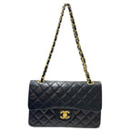 Chanel Shoulder Bag Quilted Double Flap Lambskin