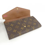 Louis Vuitton Monogram Portefeuille Sarah Wallet — view 6