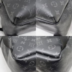 Louis Vuitton Monogram Eclipse Apollo Noir Black Backpack Bag — view 5