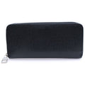 Louis Vuitton Zippy Wallet Vertical Taiga Noir Black Round